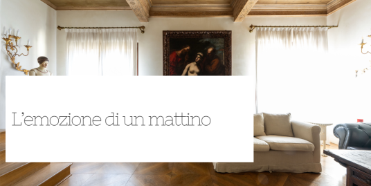L'emozione di un mattino